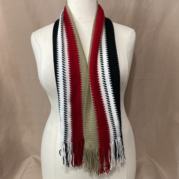 Vintage Striped Scarf - Picture 2 of 5